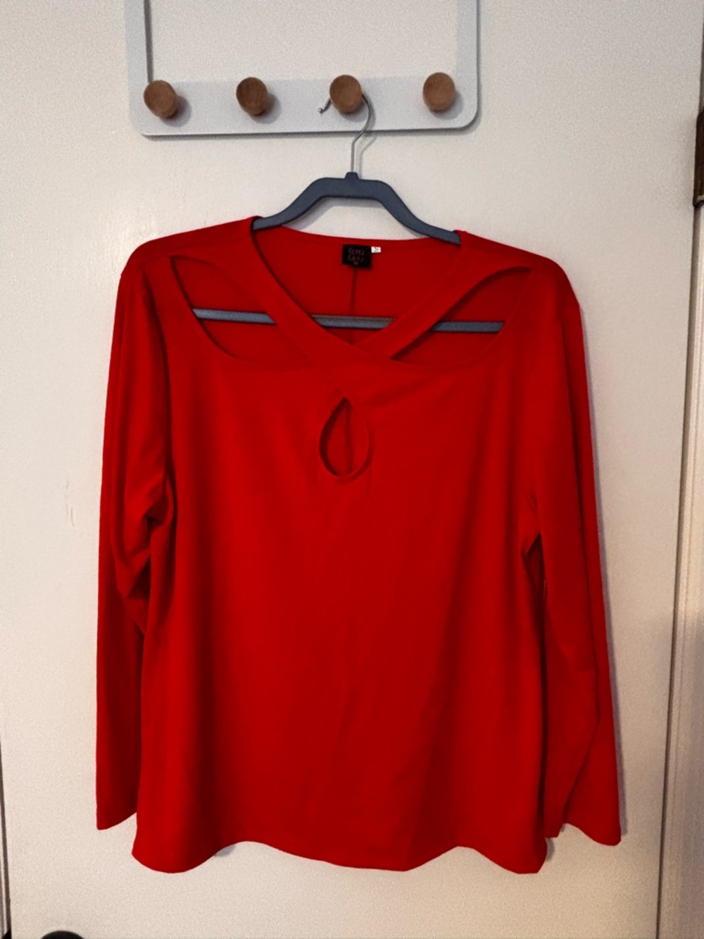 Rebel Raven Red Long Sleeve Top